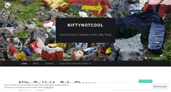 Desktop Screenshot of niftynotcool.com